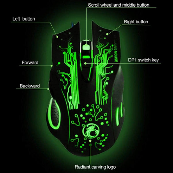 ماوس ألعاب IMICE X9 للجيمينج - second