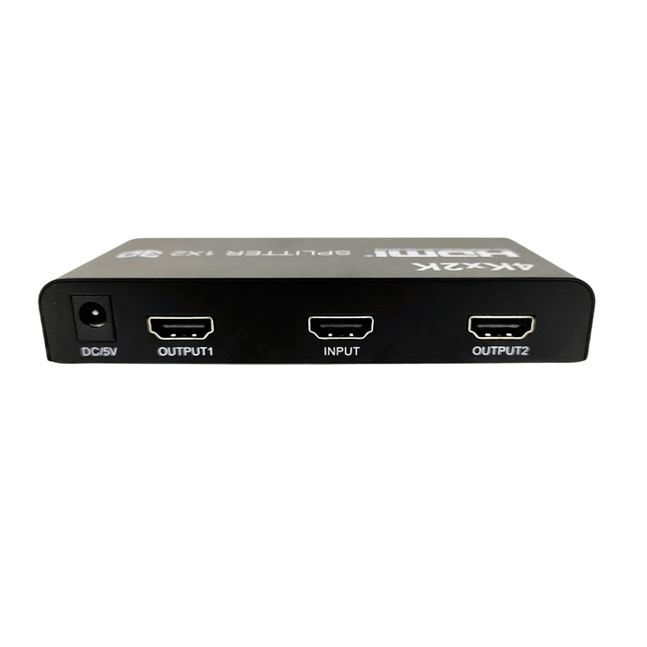 KD 2-PORT HDMI SPLITTER 4K Green-HDMI SPLITTER-KD-Computer Solutions, COMPUTERS, Monitor Splitter-الدباح-El Dabbah