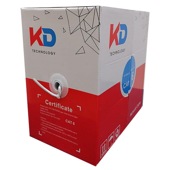 KD CAT6 Network Cable 305M-CABLE CAT6-KD-NETWORK, Network Cable-الدباح-El Dabbah