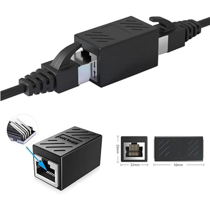 KD DSL 1X1 Black CONNECTOR METAL-Connector-KD-NETWORK, Network Components-الدباح-El Dabbah