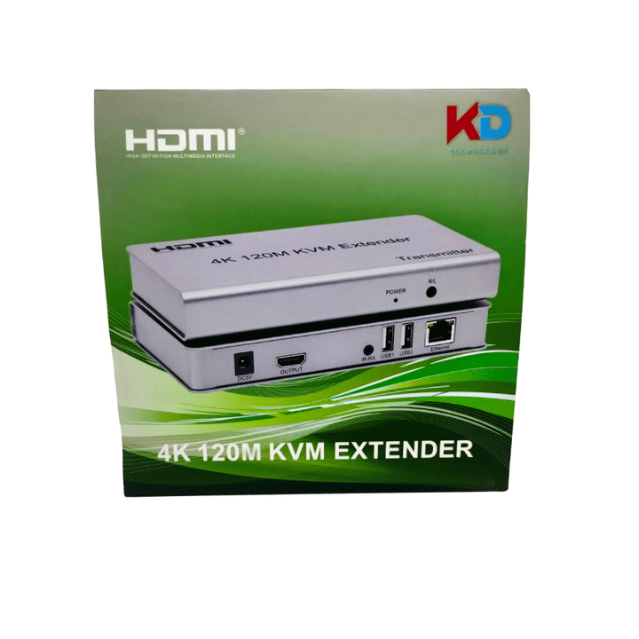 KD HDMI Extender KVM 120M-Extender-KD-Computer Solutions, COMPUTERS, Extender-الدباح-El Dabbah