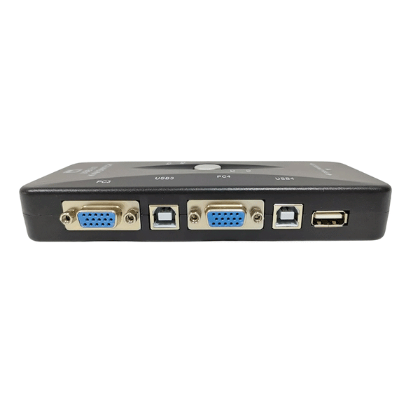 KD Kvm 4-PORT VGA Switch-VGA Switch-KD-Computer Solutions, COMPUTERS, VGA Switch-الدباح-El Dabbah