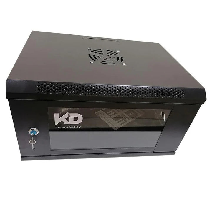 KD RACK 6U With Fan-RACK-KD-Security & Surveillance Accessories, SECURITY SYSTEMS-الدباح-El Dabbah