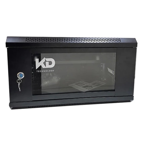 KD RACK 6U With Fan-RACK-KD-Security & Surveillance Accessories, SECURITY SYSTEMS-الدباح-El Dabbah