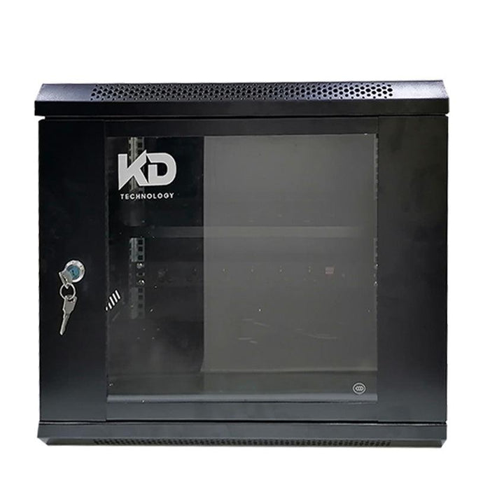 KD RACK 9U With Fan-RACK-KD-Security & Surveillance Accessories, SECURITY SYSTEMS-الدباح-El Dabbah