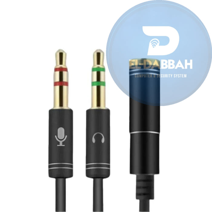 KD 1FEMALE TO 2MALE AUDIO 
