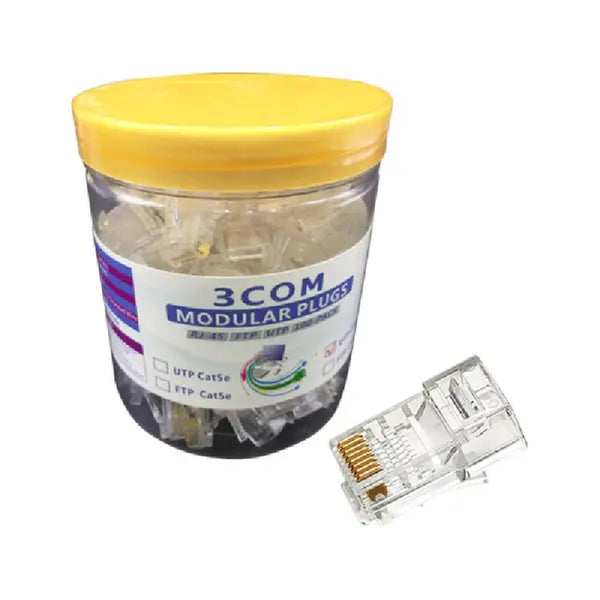 ارجيه شبكة KD 3COM RG Cat6 (P100) بنظام Pass Through - second