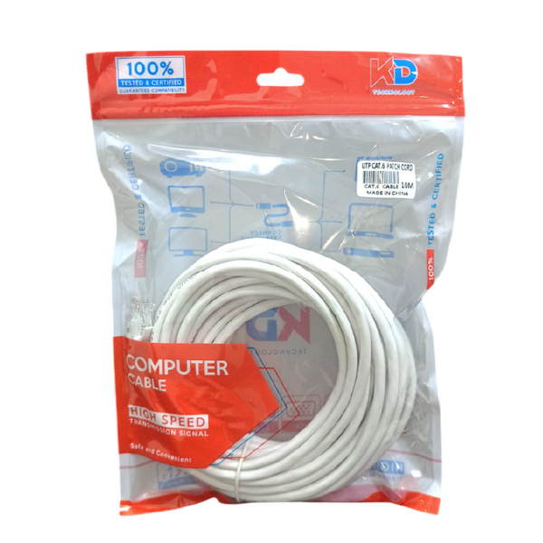 كابل شبكة KD CAT6 طول 10 متر