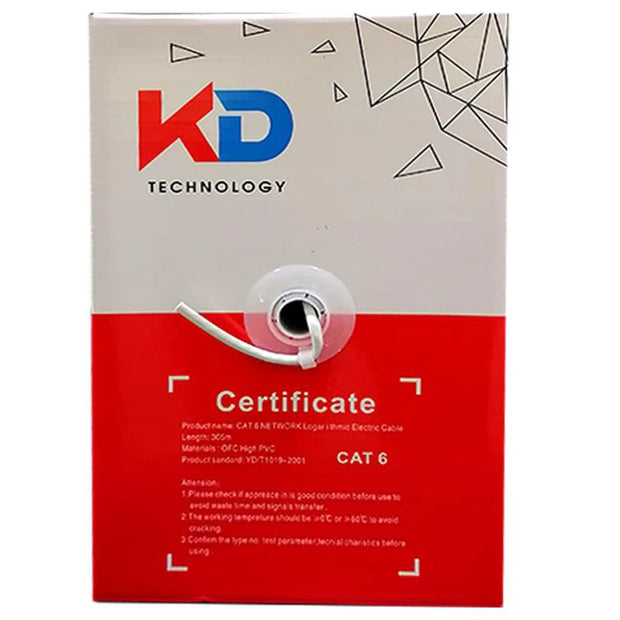 KD CAT6 Network Cable 305m Grey