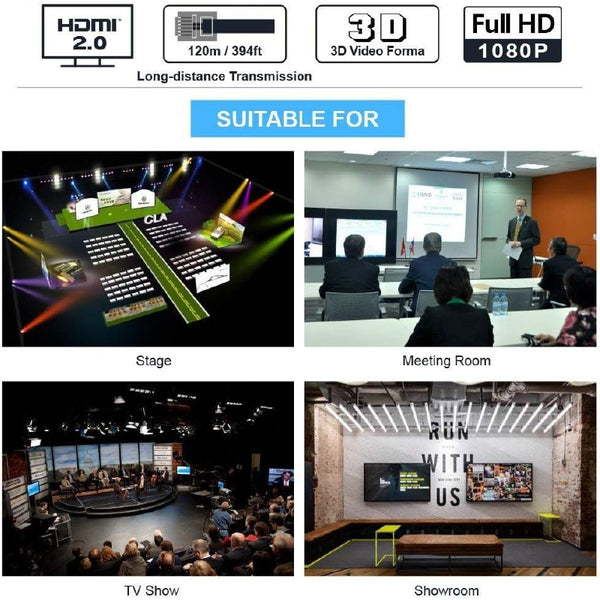 KD KVM مُوسِع/مُمدِد مجال إتش دي إم أي يصل الي 200 متر - second