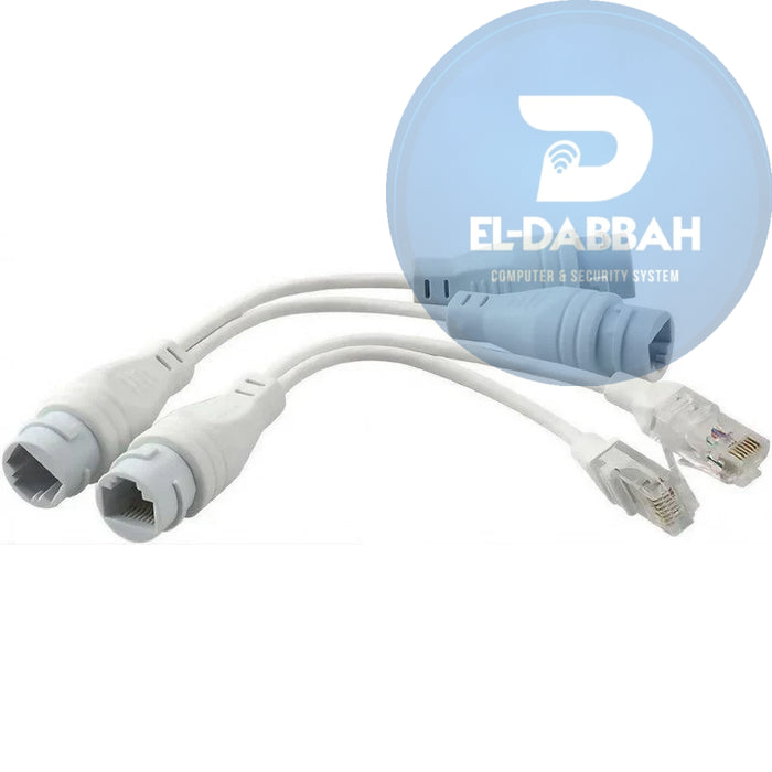 KD POE سبليتر RJ45 2*1 موصل كبل الشبكة
