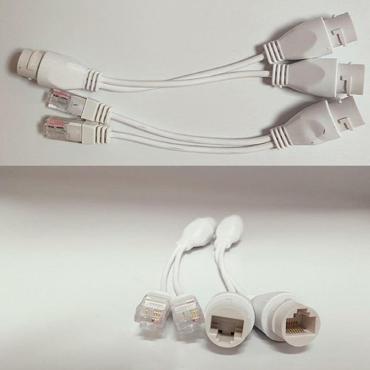 KD POE Splitter RJ45 2-in-1 Network Cabling Connector-eldabbah-الدباح