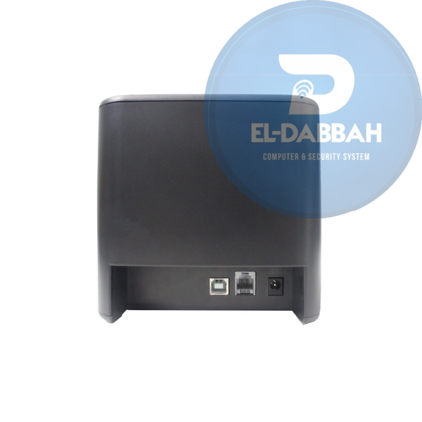 KD Q821L طابعة فواتير حرارية 2 بوصة – USB + LAN – للكاشير ونقاط البيع – جديدة  - second