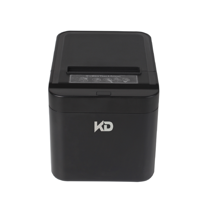 طابعة فواتير حرارية KD Q822L مقاس 80 مم بسرعة 230 مم/ث وقاطع تلقائي
