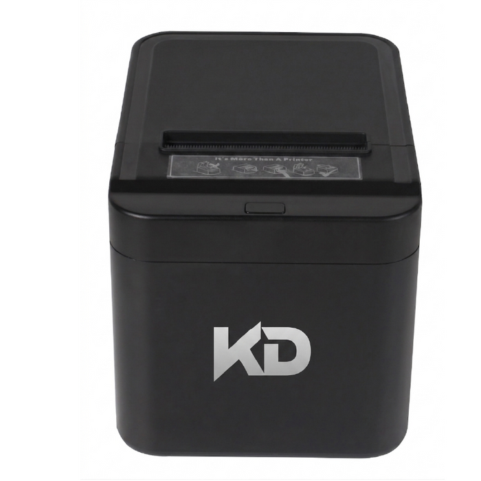 طابعة فواتير حرارية KDQ822 مقاس 80 مم بسرعة 230 مم/ث وقاطع تلقائي