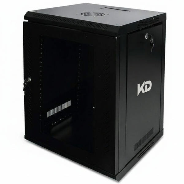 راك KD مقاس 12U بمروحة – 60 × 60 × 65 سم