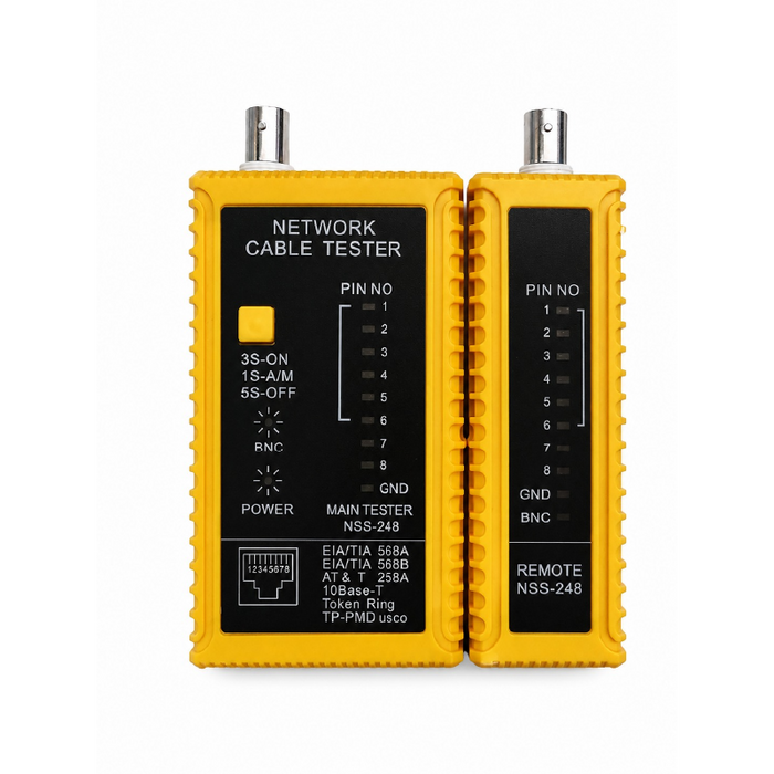 جهاز اختبار كابلات KD RJ45/RJ11 عالي الجودة