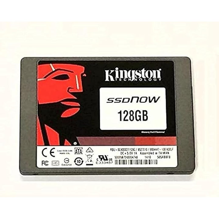 قرص صلب داخلي من نوع الحالة الصلبة Kingston SSD بسعة 128 جيجابايت، مستعمل، من الدباح ستور، تخزين سريع وموثوق لأجهزة الكمبيوتر المحمولة والمكتبية.