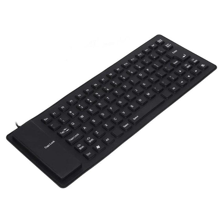K 10 GAMMA Flexible-USB Waterproof Keyboard  Arabic and English-eldabbah-الدباح