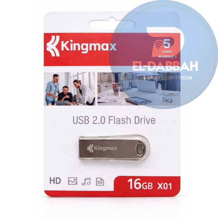 Kingmax Metal X01 Flash Drive 16GB USB 2 .0