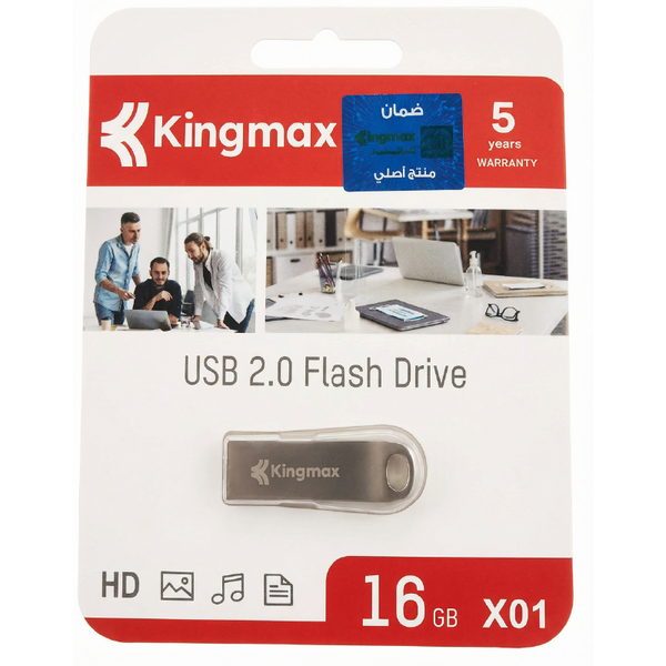 Kingmax Metal X01 Flash Drive 16GB USB 2 .0