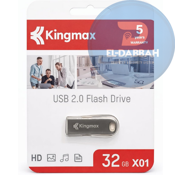 Kingmax Metal X01 Flash Drive 32GB USB 2 .0
