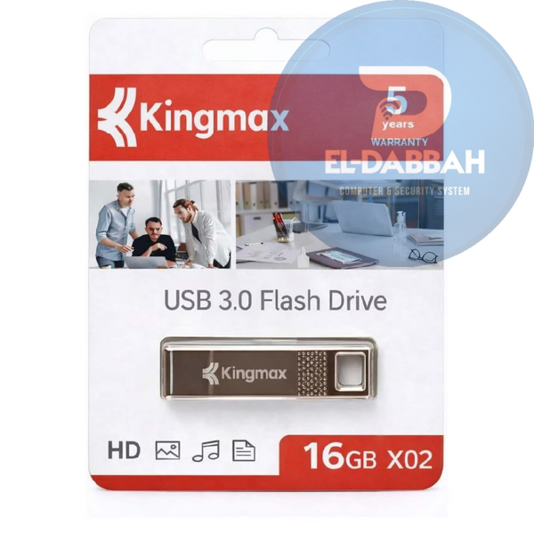 Kingmax Metal X02 Flash Drive 16GB USB 2 .0
