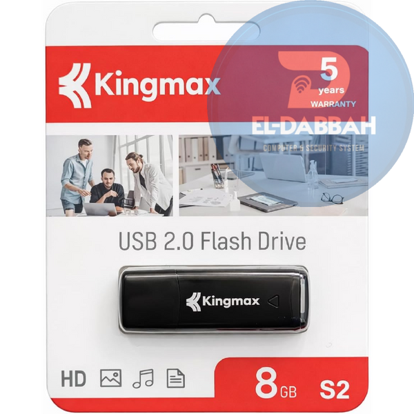 Kingmax Plastic S2 Flash Drive 8GB USB 2 .0