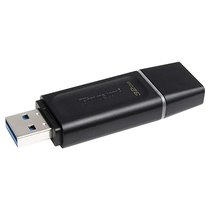 Kingston FLASH 32GB Black-Flash Memory-Kingston-COMPUTERS, storage-الدباح-El Dabbah