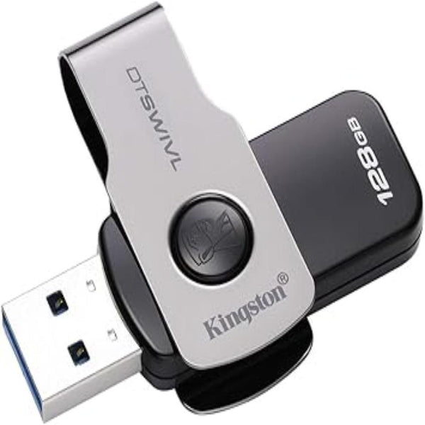 Brand: Kingston

Model: SWIVL

Type:Flash Memory

Capacity: 128GB

Connectivity: USB 3.1

Compatible With:PC - Laptop
eldabbah-الدباح