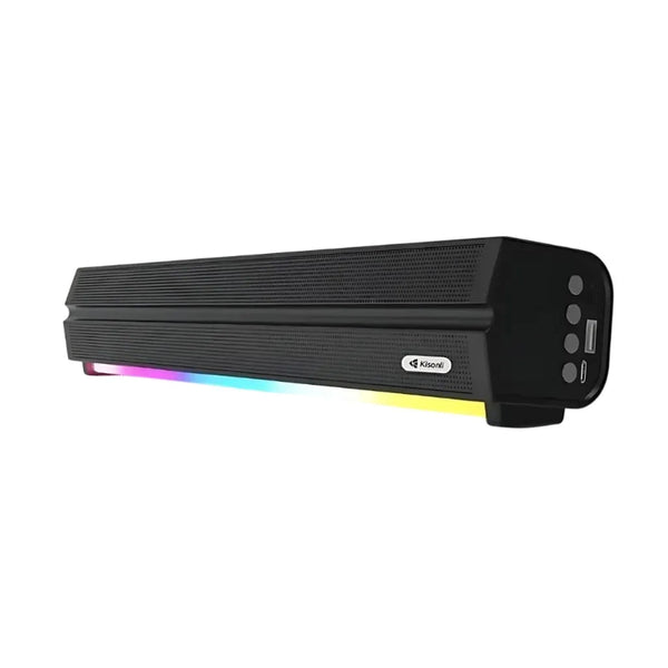 Kisonli LED802 Bluetooth Soundbar Speaker--الدباح ستور----”" -eldabbah--
