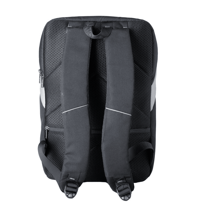 L AVVENTO BG58B Laptop Backpack up to 15.6 - BlackXGray-Laptop Bag-L'AVVENTO-Bags AND Cases, COMPUTER, COMPUTERS, Laptop-الدباح-El Dabbah