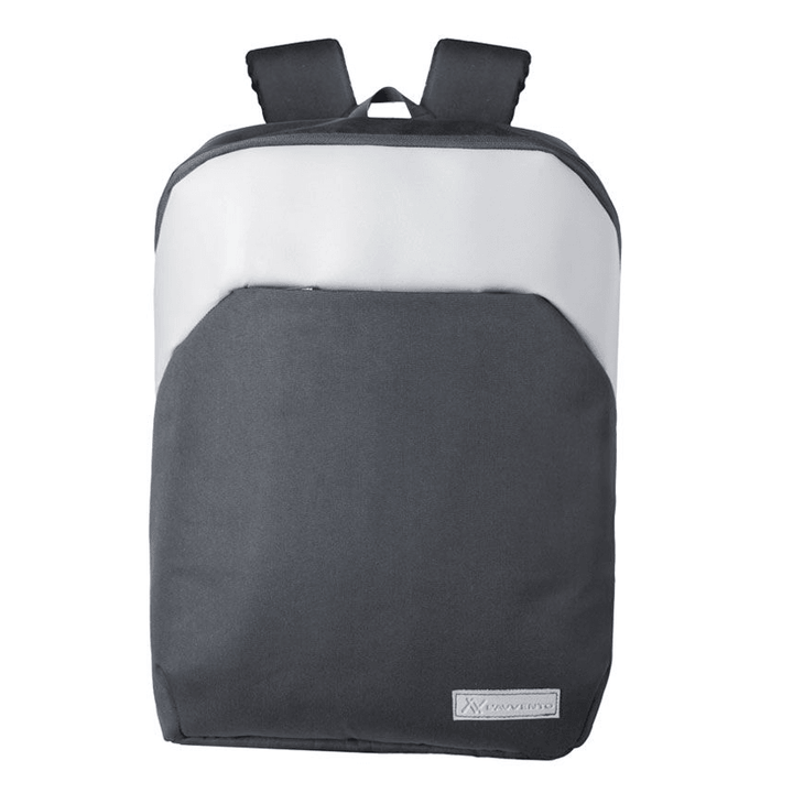 L AVVENTO BG58B Laptop Backpack up to 15.6 - BlackXGray-Laptop Bag-L'AVVENTO-Bags AND Cases, COMPUTER, COMPUTERS, Laptop-الدباح-El Dabbah