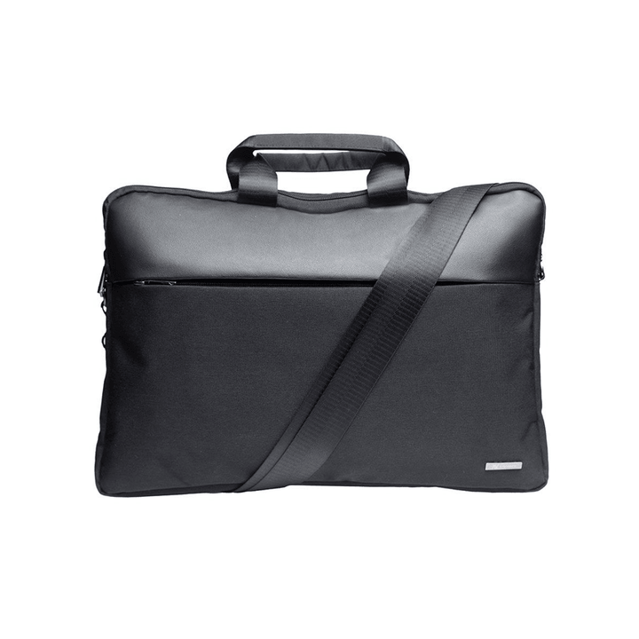 L AVVENTO (BG606) Laptop Sleeve High Quality Micro Fiber Material 14 - Black-Laptop Bag-L'AVVENTO-Bags AND Cases, COMPUTER, COMPUTERS, Laptop-الدباح-El Dabbah