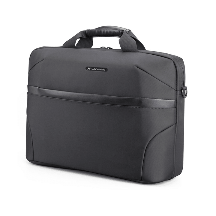 L AVVENTO (BG704) Laptop Shoulder Bag fits up to 15.6 - Black-Laptop Bag-L'AVVENTO-Bags AND Cases, COMPUTER, COMPUTERS, Laptop-الدباح-El Dabbah