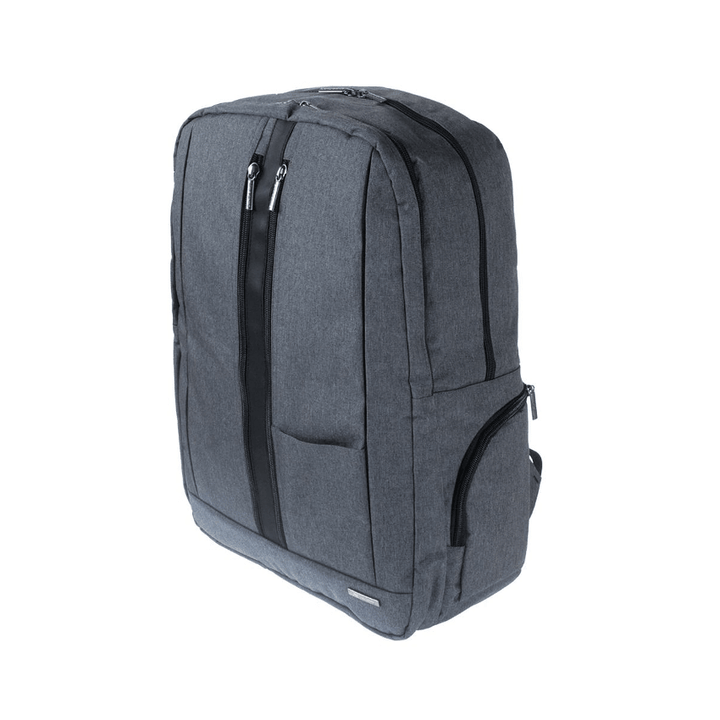 L AVVENTO BG73A Discovery Backpack fit laptops up to 15.6 with Padded Laptop compartment Gray-Laptop Bag-L'AVVENTO-Bags AND Cases, COMPUTER, COMPUTERS, Laptop-الدباح-El Dabbah