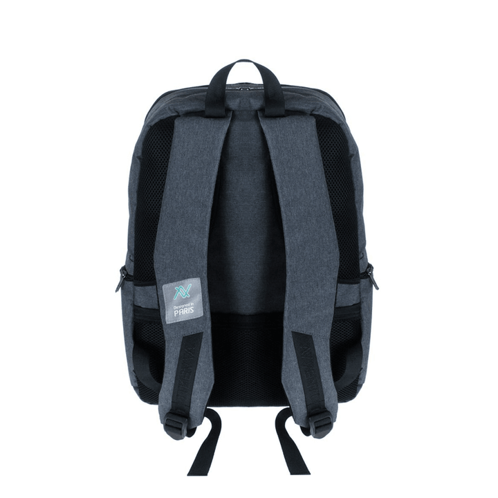 L AVVENTO BG73A Discovery Backpack fit laptops up to 15.6 with Padded Laptop compartment Gray-Laptop Bag-L'AVVENTO-Bags AND Cases, COMPUTER, COMPUTERS, Laptop-الدباح-El Dabbah