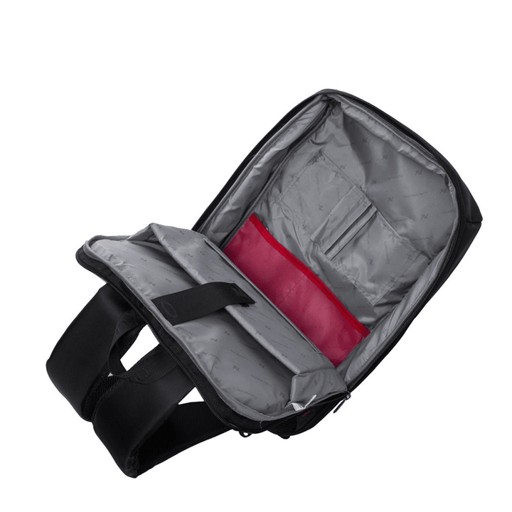 L AVVENTO (BG814) Laptop backpack fits up to 15.6 - Black-Laptop Bag-L'AVVENTO-Bags AND Cases, COMPUTER, COMPUTERS, Laptop-الدباح-El Dabbah