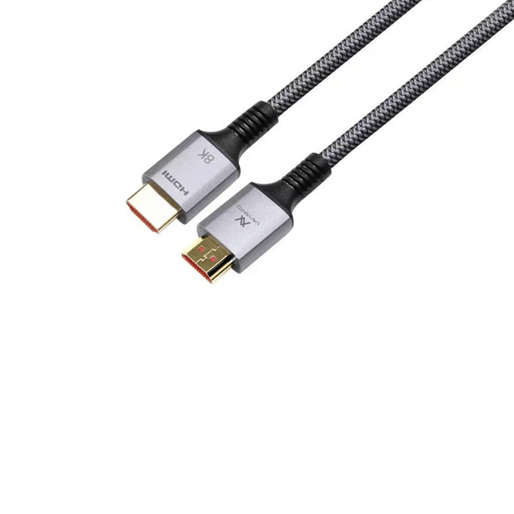 L AVVENTO (DC193) HDMI Cable 8K Version 2.1 - 120 FPS - 1.5M-HDMI Cable-L'AVVENTO-Computer Accessories, COMPUTERS, HDMI Cable, PC Cables-الدباح-El Dabbah