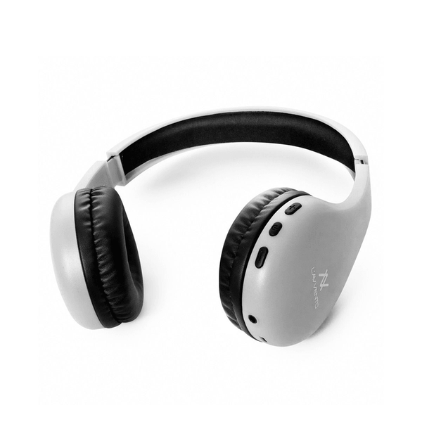 L AVVENTO (HP11W) Bluetooth Headphone with Stereo Plug - White-Headphone-L'AVVENTO-Computer Accessories, COMPUTERS, Headphone-الدباح-El Dabbah