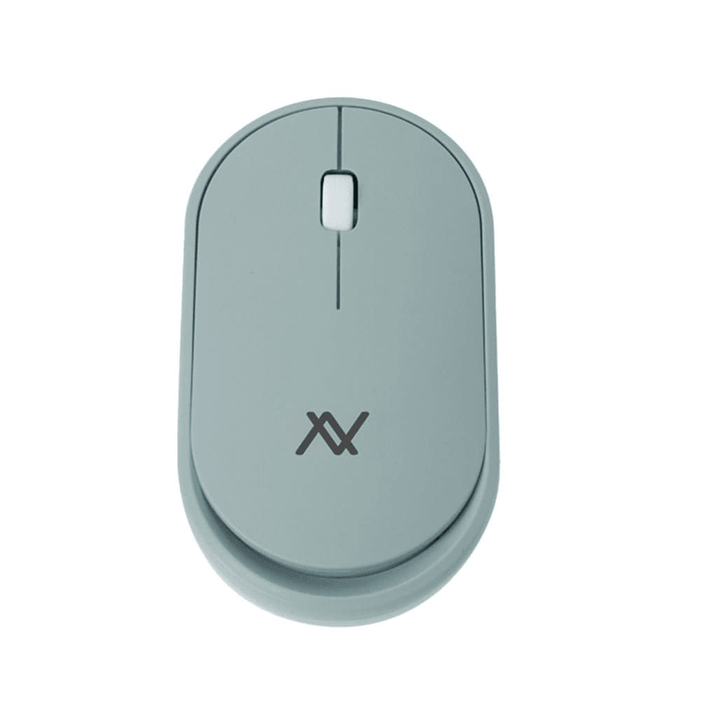 L AVVENTO (MO18A) Dual Mode Bluetooth - 2.4GHz Mouse with Re-Chargeable Battery - Gray-Wireless Mouse-L'AVVENTO-Computer Accessories, COMPUTERS, Wireless Mouse-الدباح-El Dabbah