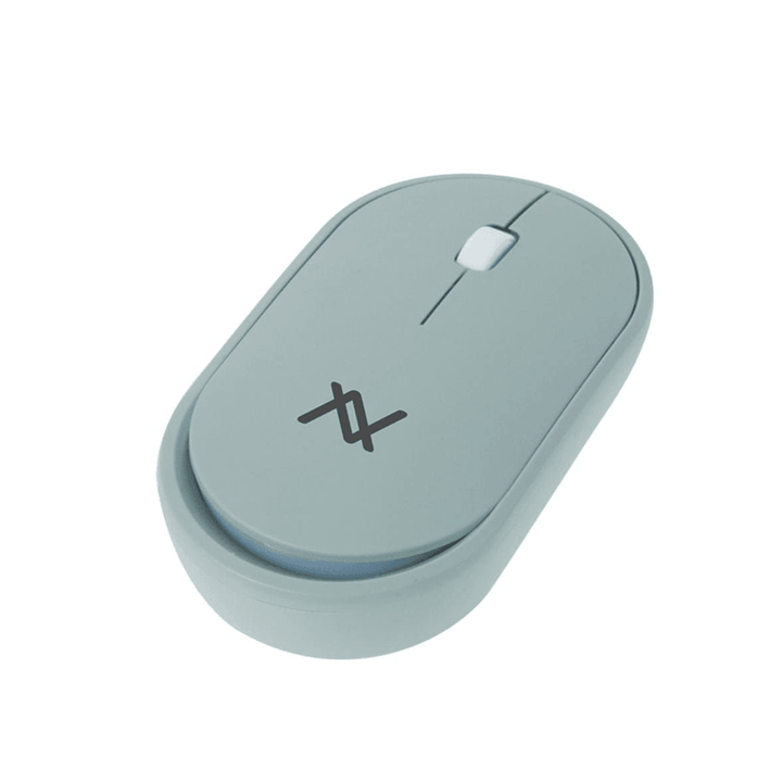 L AVVENTO (MO18A) Dual Mode Bluetooth - 2.4GHz Mouse with Re-Chargeable Battery - Gray-Wireless Mouse-L'AVVENTO-Computer Accessories, COMPUTERS, Wireless Mouse-الدباح-El Dabbah