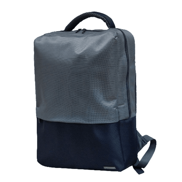 L avvento (BG924) Laptop Backpack 15.6 made of Polyester Gray X Blue-Laptop Bag-L'AVVENTO-Bags AND Cases, COMPUTER, COMPUTERS, Laptop-الدباح-El Dabbah