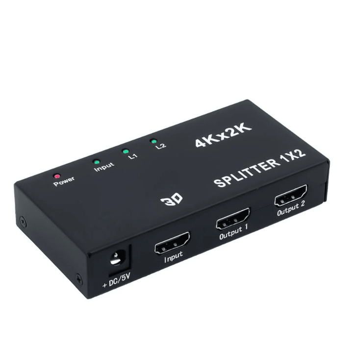 LAVA 2-PORT HDMI SPLITTER - 4K-HDMI SPLITTER-LAVA-Computer Solutions, COMPUTERS, Monitor Splitter-الدباح-El Dabbah