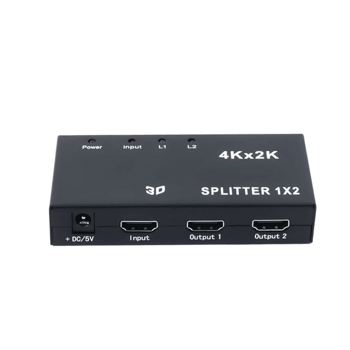 LAVA 2-PORT HDMI SPLITTER - 4K-HDMI SPLITTER-LAVA-Computer Solutions, COMPUTERS, Monitor Splitter-الدباح-El Dabbah