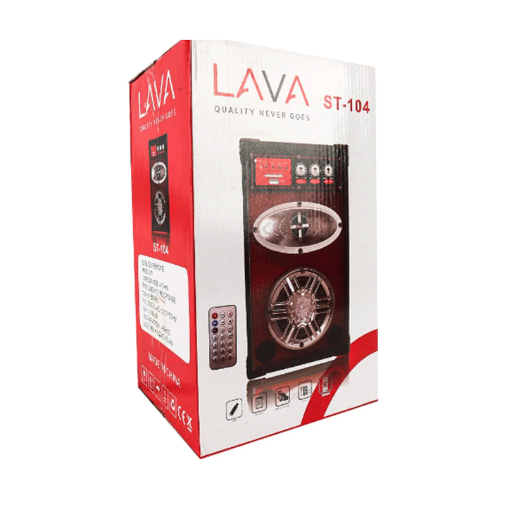 LAVA ST-104 Subwoofer 4-INCH USB Bluetooth-Subwoofer-LAVA-Computer Accessories, COMPUTERS, Sound Systems-الدباح-El Dabbah