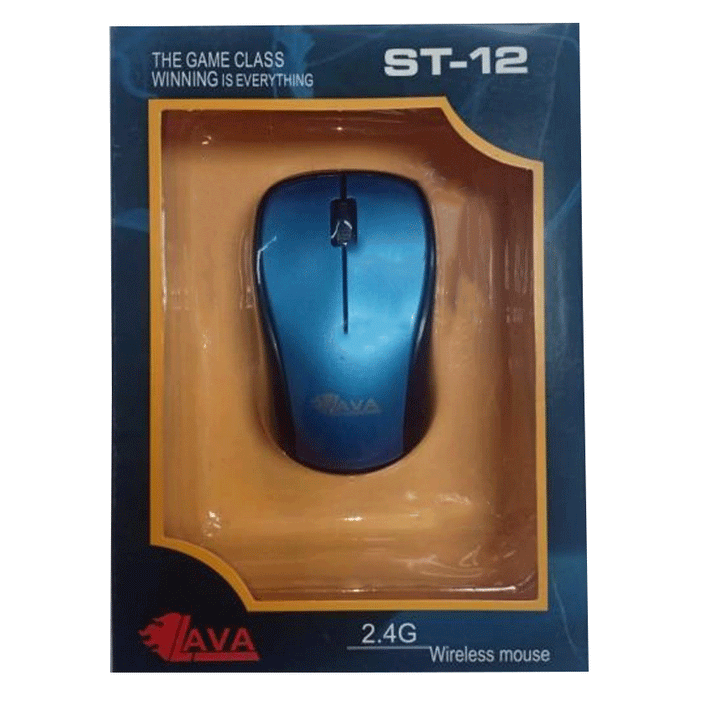 LAVA ST-12 Wireless Mouse-Wireless Mouse-LAVA-Computer Accessories, COMPUTERS, Wireless Mouse-الدباح-El Dabbah