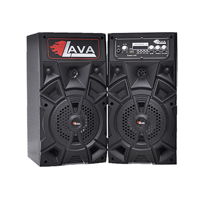 LAVA ST-525 15W*2 DC Subwoofer 5-INCH Bluetooth AUX - plastic-Subwoofer-LAVA-Computer Accessories, COMPUTERS, Sound Systems-الدباح-El Dabbah