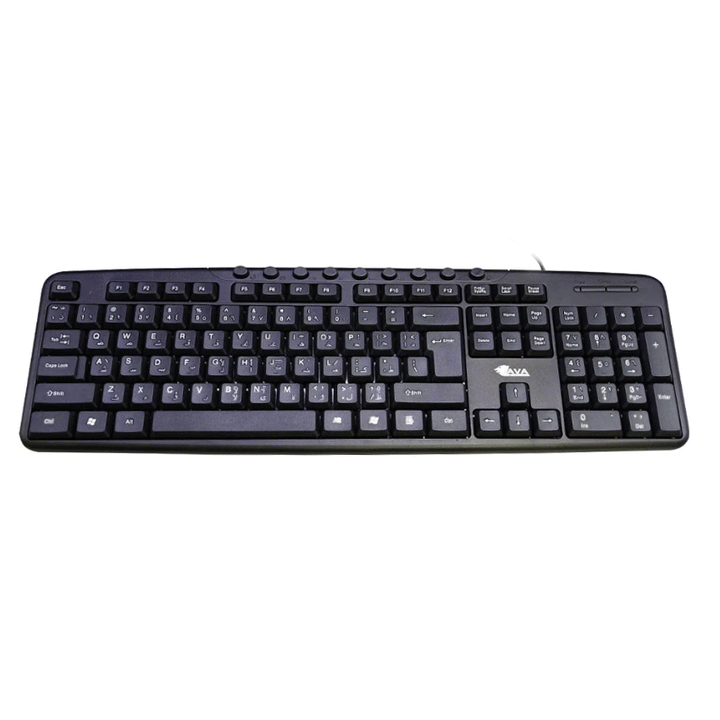 LAVA ST200 USB MM KeyBoard-Keyboard-LAVA-Computer Accessories, COMPUTERS, Keyboard-الدباح-El Dabbah