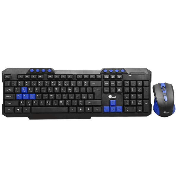 LAVA ST300 Wireless Gaming Combo KeyBoard and Mouse-Combo KeyBoard and Mouse-LAVA-Computer Accessories, COMPUTERS, Keyboard, Wireless Mouse-الدباح-El Dabbah